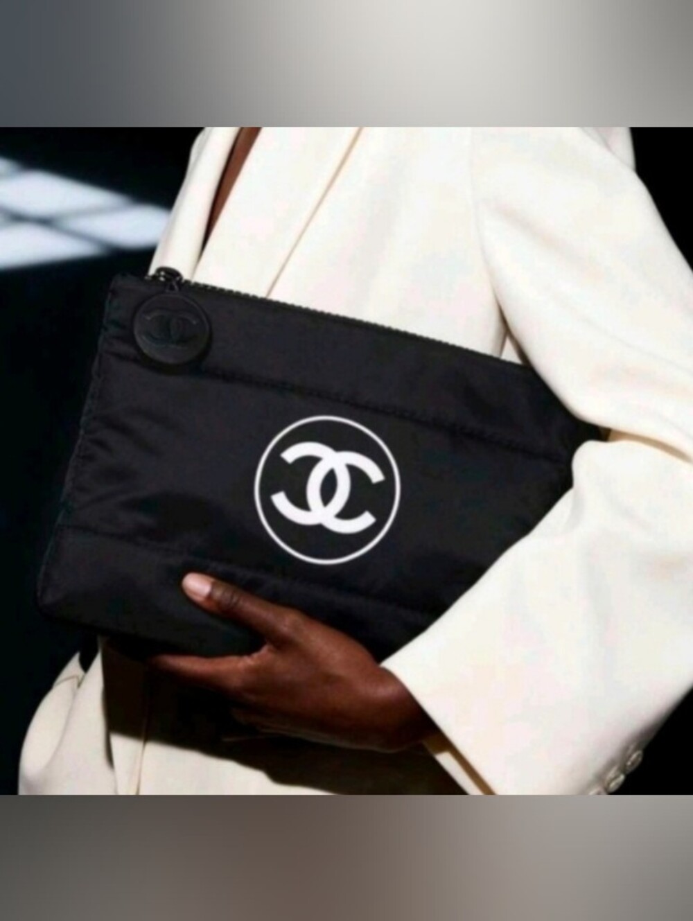 CHANEL Clutch Makeup/Toiletry Bag - New!